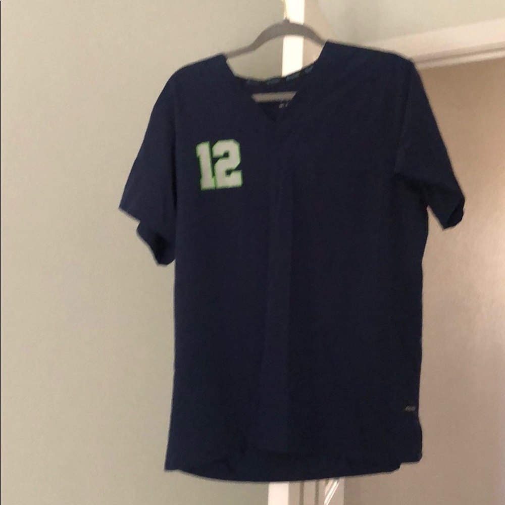 Seahawks Scrub Set